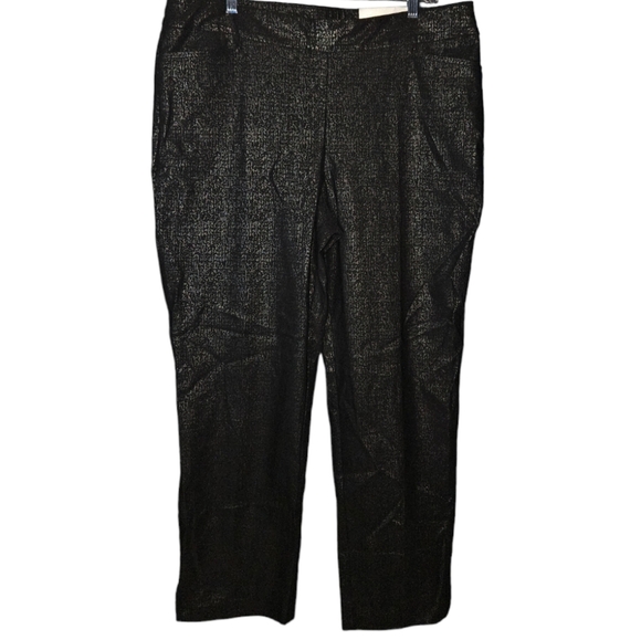 NWT Chico's So Slimming Brigitte Slim Leg Crackle Print Ankle Pants - Picture 1 of 5